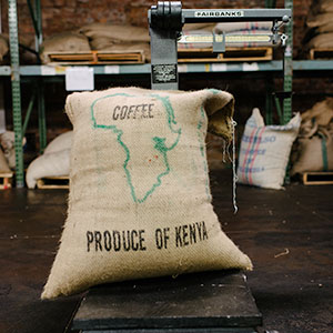 Product of Kenya Burlap Bag